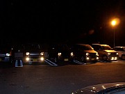 ガストの駐車場で…(クリックで拡大表示します)。