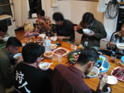 いただきやす。