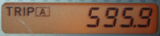 トリップメーター1,595.9km