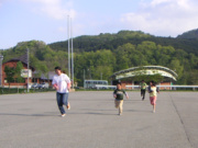 走る(クリックで拡大画像)