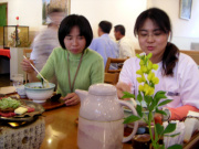昼食場所「味彩七杜」にて