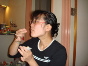 ドラ嫁さん味見中…。