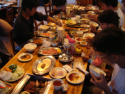 焼肉ハウスにて