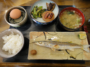 カマスの朝食