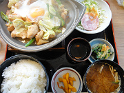 鶏ちゃん定食