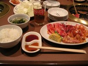 特盛焼肉定食(クリックで拡大画像)