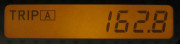 トリップメーターで162.8km